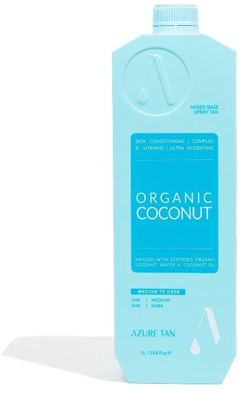Azure Tan Organic Coconut — płyn do opalania natryskowego