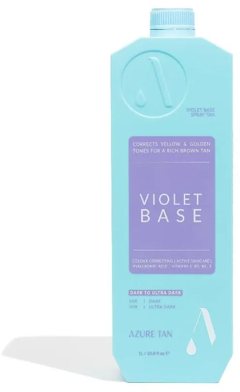 Azure Tan Violet Base — płyn do opalania natryskowego